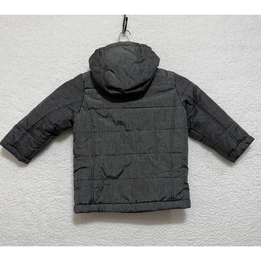 Rothschild Kids‎ Winter Puffer Jacket Hooded Grey Size 24M Boys Girls
